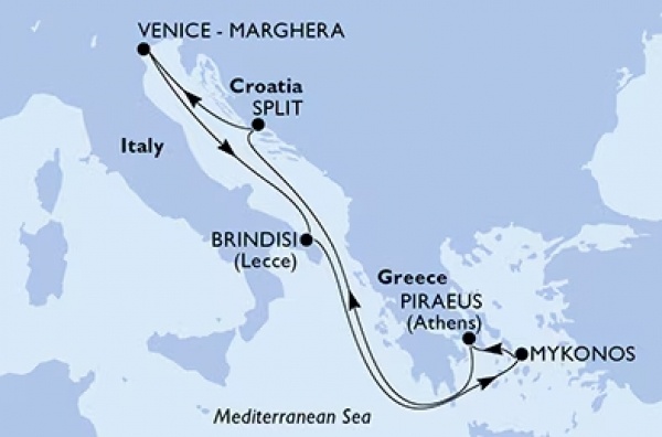 Kelet-Mediterrán történelem csoportos hajóút, repülővel