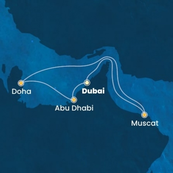 Costa Toscana - Egyesült Arab Emirátusok, Omán Szultánság